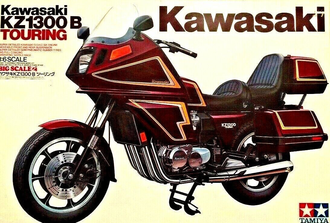 1:6 Scale Tamiya Kawasaki KZ1300B Touring /// New /// Kit no BS0621*7800 / 16021 1:6 Scale Tamiya Kawasaki KZ1300B Touring /// New /// Kit no BS0621*7800 / 16021