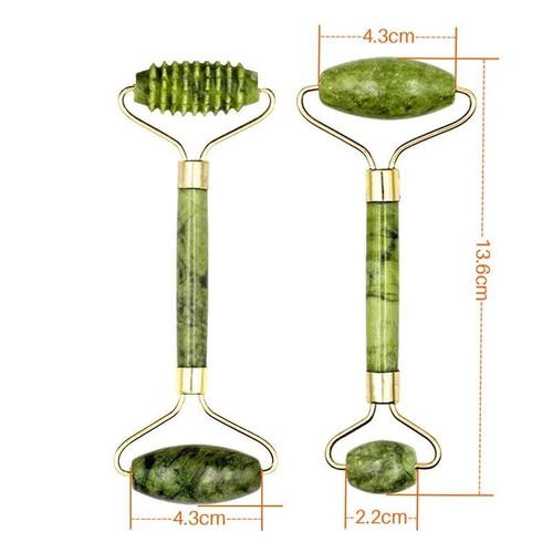 Guasha Natural Stone Massage Face Jade Roller Gua Sha Massage Tool Set for Spa B - Picture 25 of 34