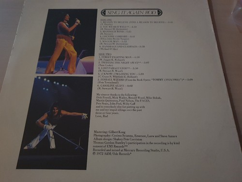 SING IT AGAIN ROD - ROD STEWART - Picture 2 of 3
