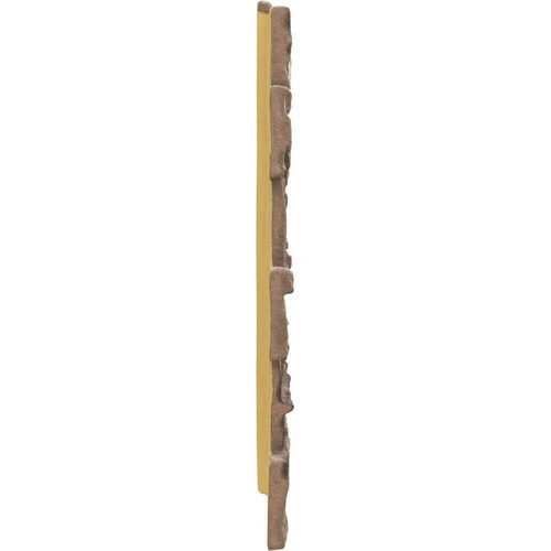Ekena Millwork StoneWall Faux Stone Siding Panel 48-5/8" x 24-3/4" Smokey Ridge - Picture 4 of 12
