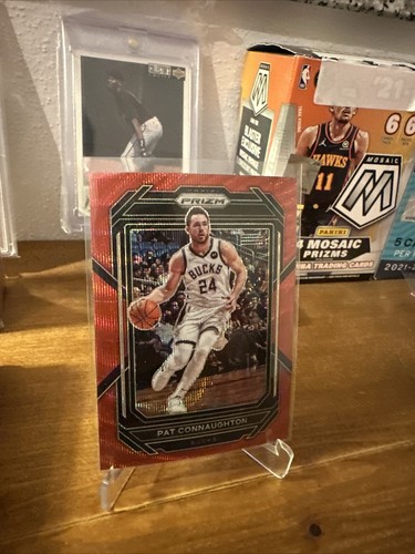 2022-23 Panini Prizm Ruby Wave Prizm Pat Connaughton #97 - Bild 2 von 3