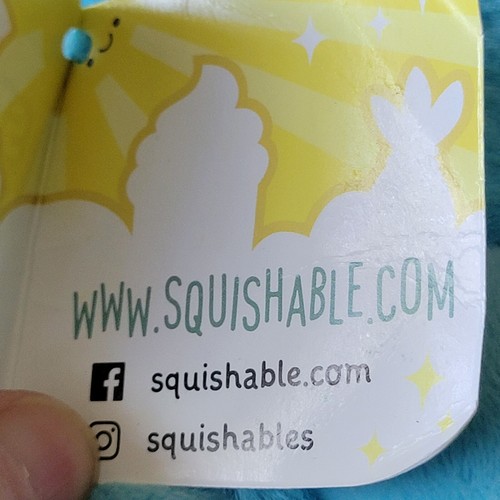 Peluche Squishable Mini Snackers Stegosaurus (Nuevo Con Etiquetas) - Imagen 6 de 9