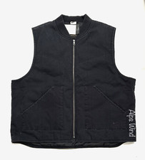 New Nike Life Padded Gilet Vest Jacket Loose Fit Black FQ1861-010 Men's XXL $155