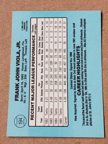 1985 1986 1987 1988 DONRUSS BASEBALL TRADING CARDS YOU PICK 50% OFF 2+ - Picture 217 of 425