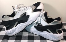 nike huarache platinum white