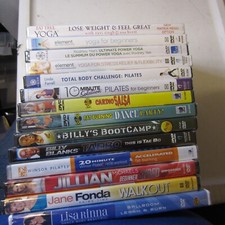Lot Of 14 Exercise Fitness DVD Workout Yoga BRAND NEW FACTORY SEALED