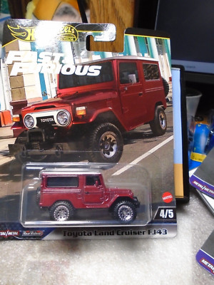 ミニカー Hot Wheels TOYOTA LAND CRUISER FJ43 Hot Wheels Fast & Furious Toyota Land Cruiser FJ43 with Real