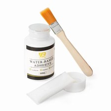 Gilding Adhesive Kit Gold Leaf Sheets Glue Gold Foil Paint for Craft Art Epox...