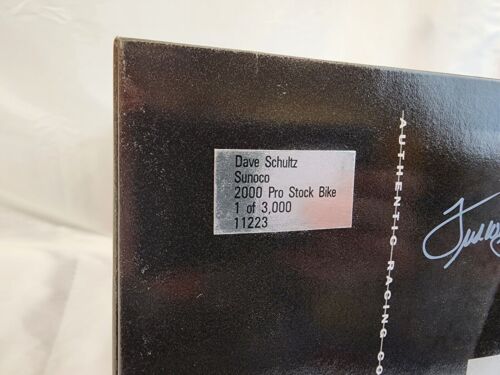 Action Mac Tools Dave Schultz Sunoco 2000 1:9 Scale Pro Stock Bike Ltd Ed - Picture 5 of 11