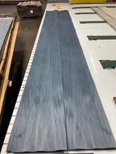 Deep Blue Maple Wood Veneer 2 sheets 113'' x 9'' 10N