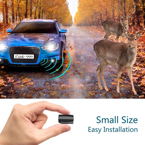 Deer Warning Whistles Device For Car Save Deer Whistle With Upgraded Acrylic Dou - Picture 2 of 9