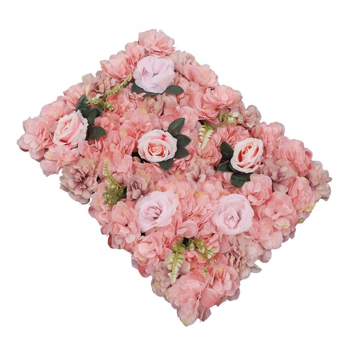 12 Pcs Flower Wall Panels Roses Hydrangeas for Wedding & Party Venue Decoration - Picture 12 of 16