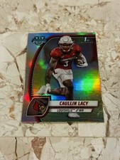 CAULLIN LACY 2024 BOWMAN CHROME U FOOTBALL #40 BOWMAN 1ST REFRACTOR 