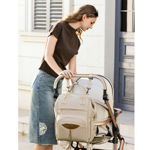 Nappy Changing Bag Mummy Wide Backpack Baby Multi function Travel Waterproof bag - Picture 8 of 14