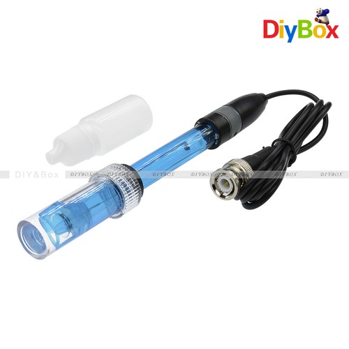 Contrôleur d'électrode de capteur de pH hydroponique d'aquarium sonde connecteur détecteur BNC - Photo 1/8