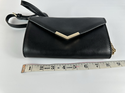 #ad #ad Clutch Mini Shoulder Purse Handbag Black w shoulder strap