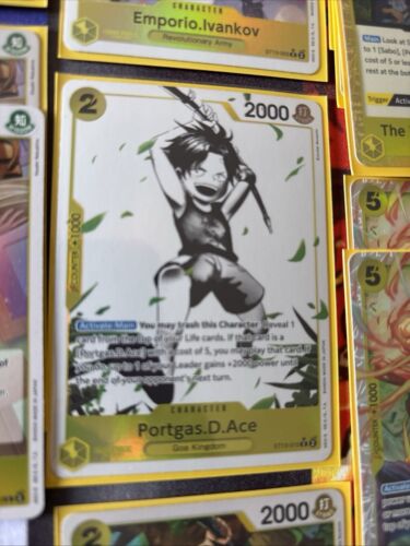 Black Yellow Luffy Deck Competitive Includes Extra To Play All Brother Decks - Picture 9 of 12