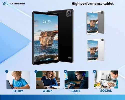 Tablet 10.1 in RAM8+256G 8800mAh Support 5GWiFi GooglePlay with Free accessories - Picture 3 of 19