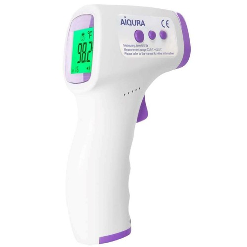 AiQura Termometro infrarossi fronte senza contatto AD801 SPEDIZIONE VELOCE! B82