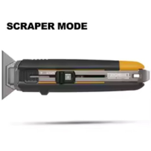 ToughBuilt Retractable Scraper Utility Knife + 5 Blades TB-H4S5-01 - Picture 3 of 4