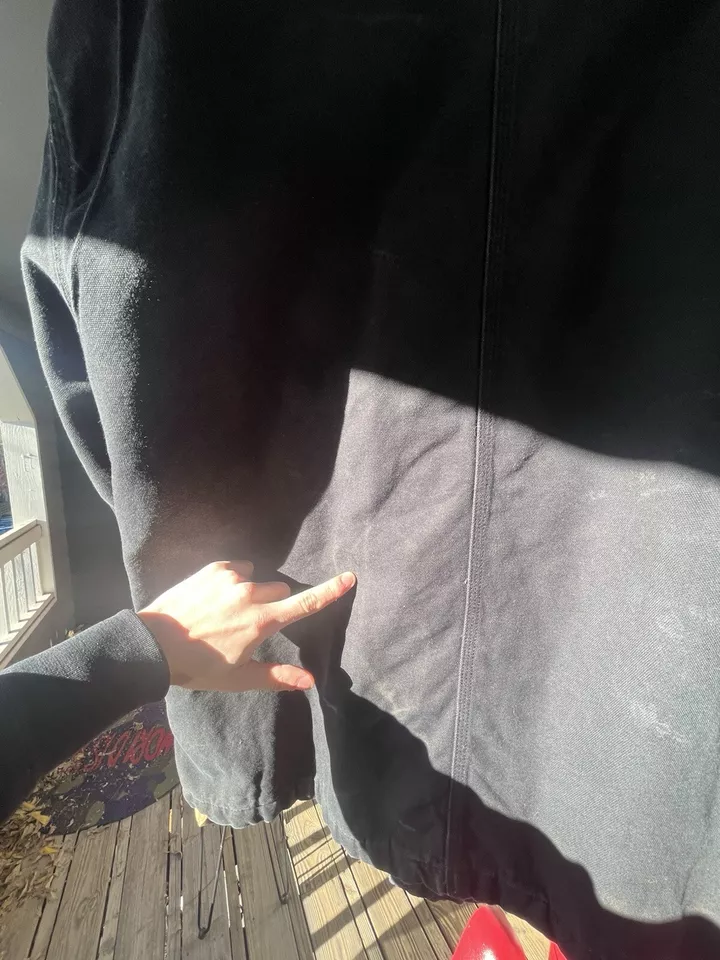 Vintage Dickies Detroit Carpenter Work Jacket Worn Black [ULTRA-RARE] | Size XL - Image 4 of 4