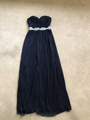 city triangles blue bridal tube top maxi dress with gems | eBay city triangles blue bridal tube top maxi dress with gems | eBay