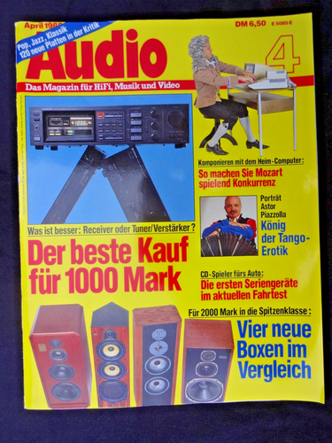 AUDIO 4/85,REVOX B 215,SONY SL HF100EC,PANASONIC NV 870,SANYO VTC M50,DUAL VR 97