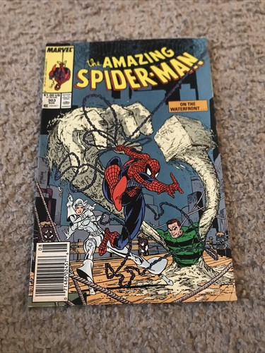 AMAZING SPIDER-MAN #303 RARE NEWSSTAND VARIANT - Picture 1 of 9