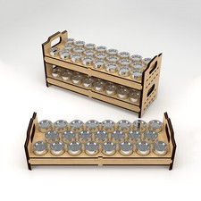 Stapelbare Farbspeicherregal für Revell Humb...