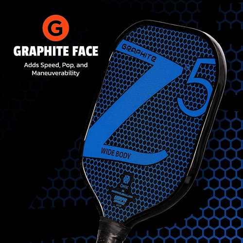 Graphite MOD Z5 Graphite Carbon Fiber Pickleball Paddles with Cushion Comfort Pi - Picture 4 of 12