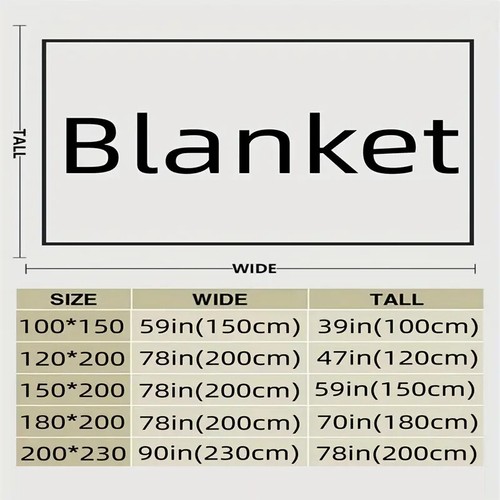1Pc White Flannel Panda Fleece Soft and Comfortable Blanket Nap Blanket Suitable - Picture 6 of 23