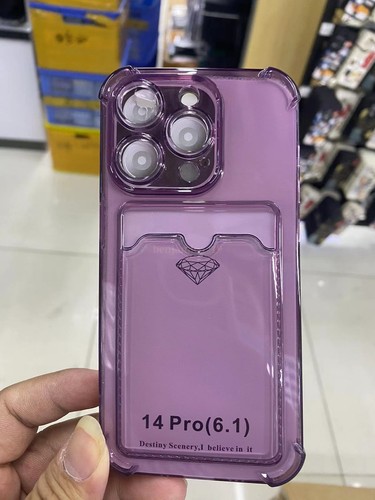 New Case With Card Slot Holder For iPhone 14 13 12 11 Pro Max Mini XS XR X - Picture 13 of 29