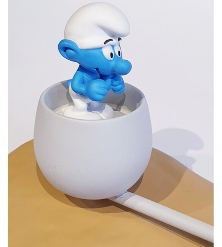 The Flying Smurf Figure - Peyo - Like An Angel Zedibulle Editions - Picture 4 of 5