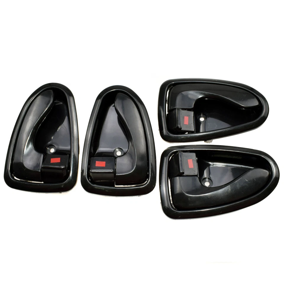 4 piezas manijas de puerta delantera trasera izquierda derecha para Hyundai ACCENT 2000-2006 NUEVAS Foto 4 de 4