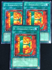 YUGIOH E EMERGENCY CALL EOJ-EN039 1ST COMMON X3 (NM)