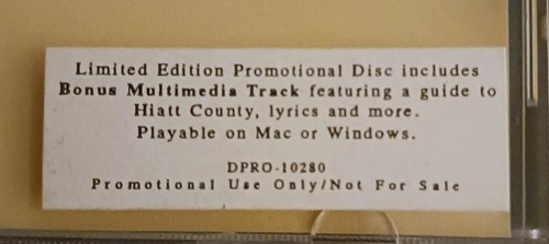 John Hiatt- Walk On  CD Sampler - 1995 Enhanced Promo CD - Picture 5 of 6