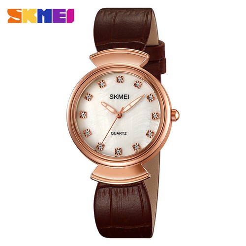 SKMEI Women Brand Watches Rhinestone Quartz Wristwatch Elegant Girls Lady Watch - Picture 3 of 31