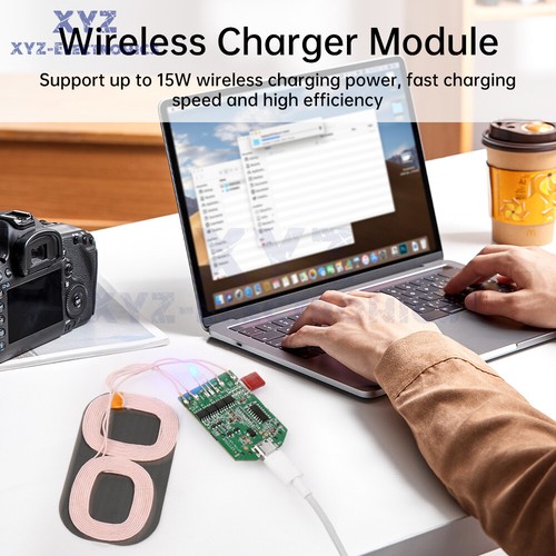 15W Dual Coil Wireless Charging Module Wireless Charger PCBA Board Fast Charging - Photo 7 sur 20