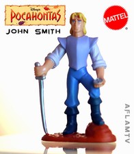 Pocahontas John Smith Figure Mattel Figurine Rare Vintage Disney