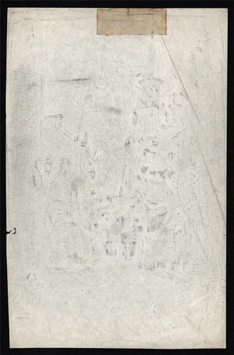 FRANK LEWIS EMANUEL (1865-1948) Pencil Drawing L'HORLOGE DINAN FRANCE 1924 - Photo 7 sur 7