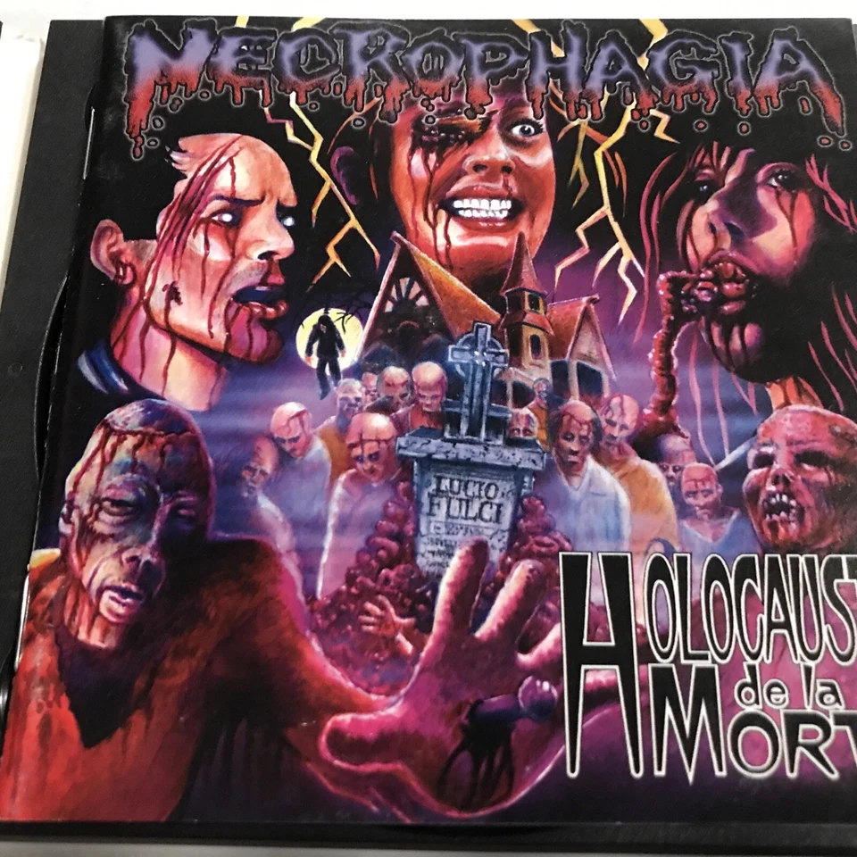 Necrophagia – Holocausto De La Morte CD 1998 Red Stream – RSR-0126 [Digipak] Foto 2 de 4