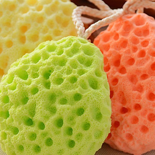 3 Stück Badeschwamm Peeling Körperpeeling Schwämme zum Baden - Bild 4 von 12