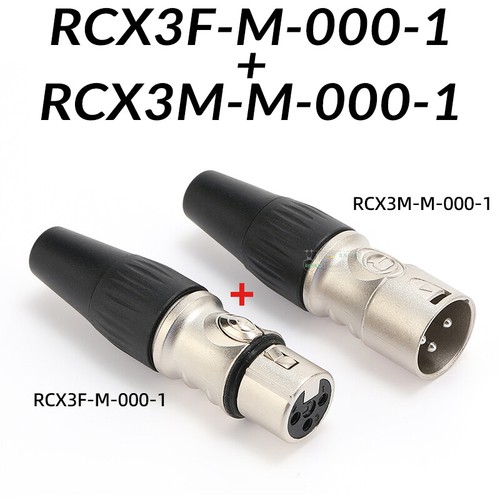 XLR Audio Adapter Mikrofon Adapter 3polig Metall Stecker Buchse Klinke Cinch mic - Picture 13 of 32