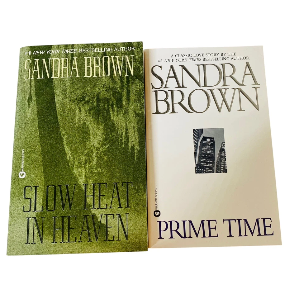 Sandra Brown LOT Of 10 Thriller Mystery Romance Suspense Paperback & Hardcover Foto 3 de 4