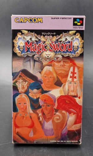Magic Sword - Nintendo Super Famicom SFC - Komplett CIB - NTSC-J JAP JAPAN