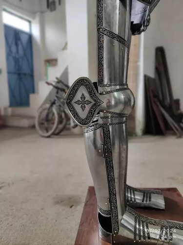 Armor Suit HMB Battle Armor Knight Medieval European Style Full Battle Close Arm - Picture 8 of 18