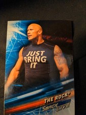 The Rock 2019 Topps Smackdown Live WWE Card #58
