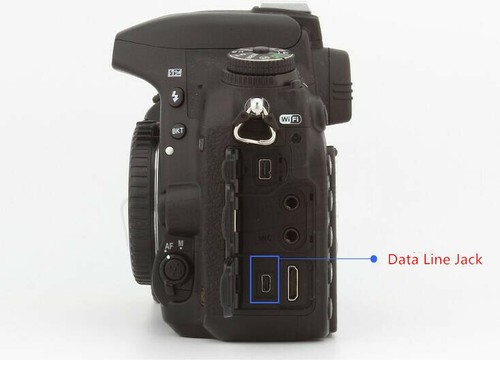 1.5m to Mini-B 8pin USB Cable ferrites for Nikon Coolpix 775 & Olympus D40 1925 - Picture 9 of 9