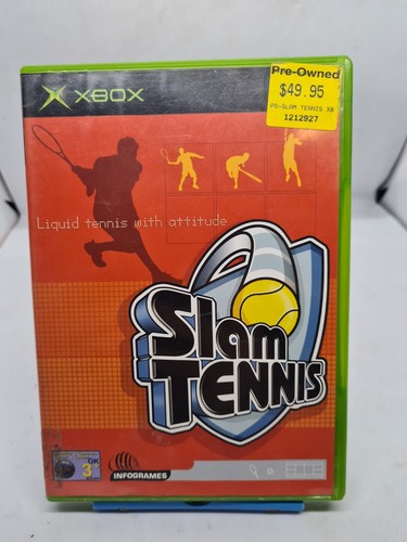 Slam Tennis Xbox Original Game Complete With Manual Very Good Condition Pal Rare