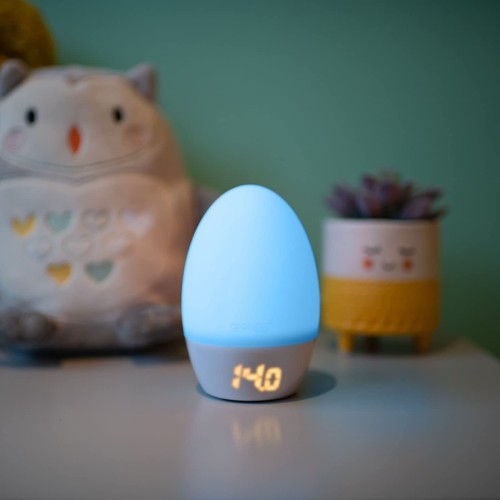 LED Colour-Changing Room Thermometer Night Light – USB Powered, Temp Display - Picture 2 of 9